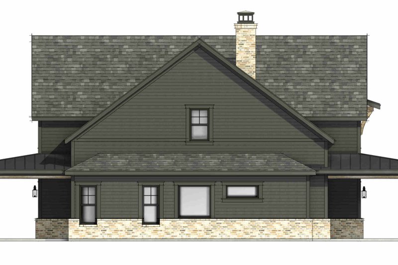 House Plan Design - Exterior - Other Elevation for Farmhouse House Plan #1096-186 - 4 bed, 3.5 bath