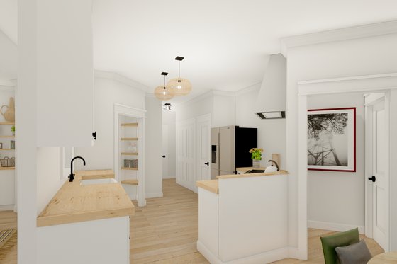 Interior - Kitchen 2 for Craftsman House Plan #1094-2 - 3 bed, 3.5 bath