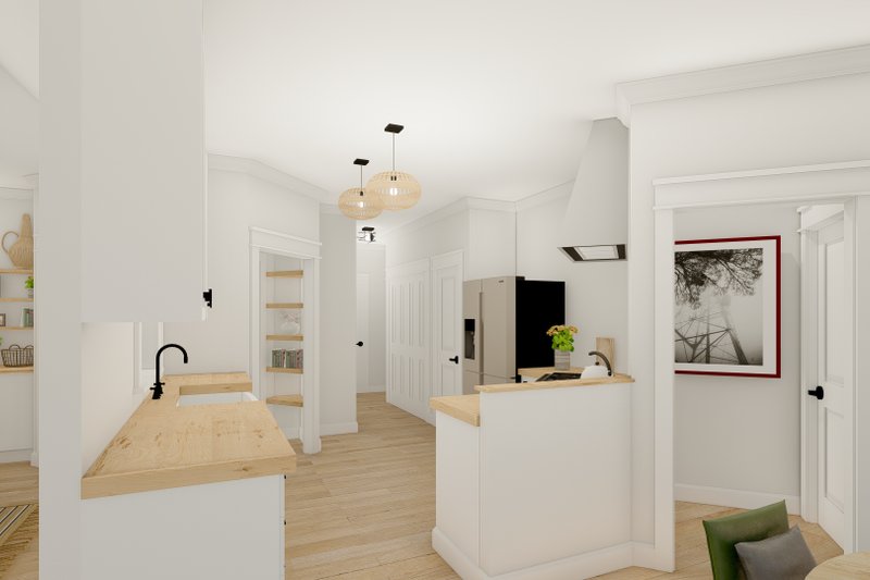 Home Plan - Interior - Kitchen 2 for Craftsman House Plan #1094-2 - 3 bed, 3.5 bath