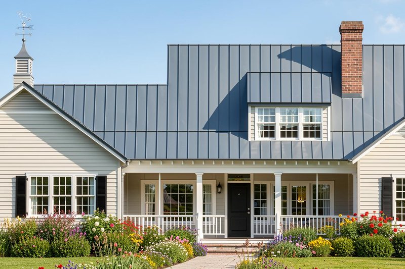 Architectural House Design - Photo 3 for Country House Plan #137-296 - 4 bed, 3.5 bath