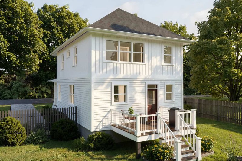 Home Plan - Exterior - Other Elevation for Farmhouse House Plan #79-196 - 3 bed, 2.5 bath
