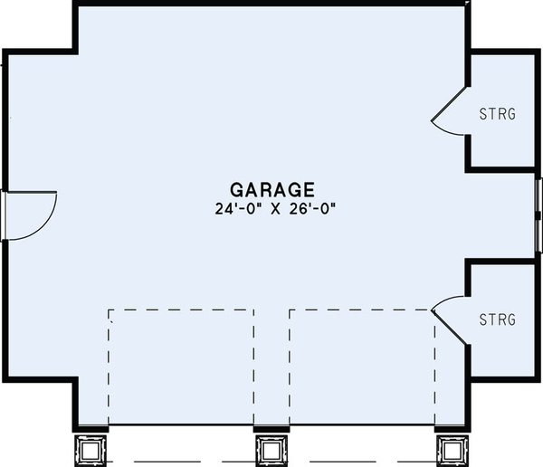 Craftsman Floor Plan - Main Floor Plan #17-2579