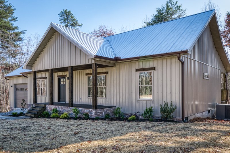 House Design - Exterior - Front Elevation 4 for Farmhouse House Plan #44-274 - 3 bed, 2 bath
