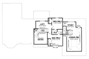 European Style House Plan - 3 Beds 2.5 Baths 2740 Sq/Ft Plan #40-277 