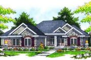 Traditional Style House Plan - 3 Beds 2 Baths 2097 Sq/Ft Plan #70-619 