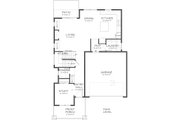 Craftsman Style House Plan - 3 Beds 2.5 Baths 1921 Sq/Ft Plan #895-17 