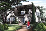 Cottage Style House Plan - 5 Beds 4 Baths 2673 Sq/Ft Plan #137-289 