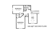 European Style House Plan - 3 Beds 3 Baths 2908 Sq/Ft Plan #437-36 