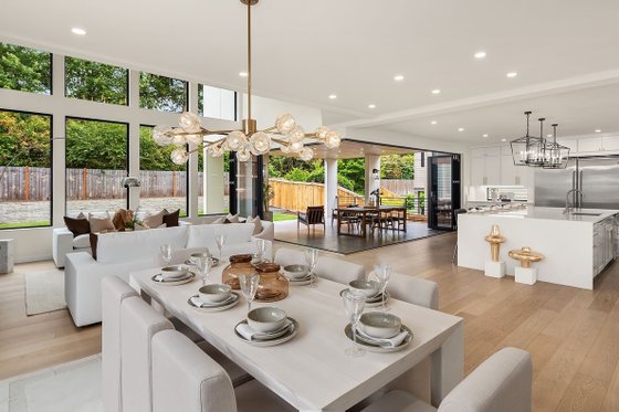 Interior - Family Room 2 for Modern House Plan #1066-109 - 6 bed, 3.5 bath