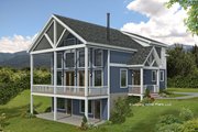 Southern Style House Plan - 4 Beds 3 Baths 2850 Sq/Ft Plan #932-842 