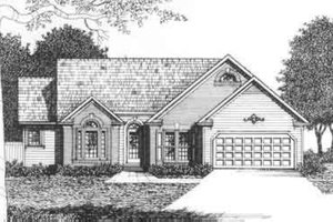 Traditional Exterior - Front Elevation Plan #129-152