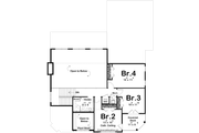Modern Style House Plan - 4 Beds 2.5 Baths 2433 Sq/Ft Plan #455-497 