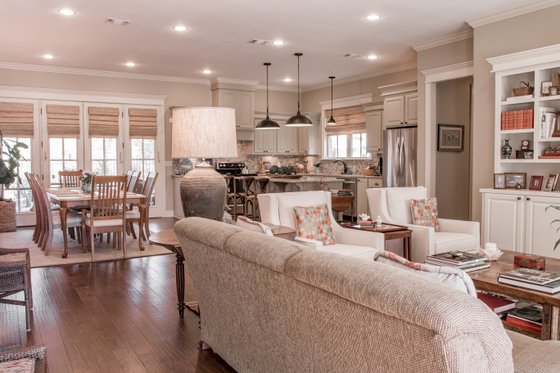 Interior - Family Room 3 for European House Plan #430-168 - 3 bed, 2 bath