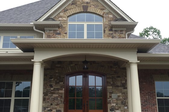 Exterior - Front Elevation 4 for European House Plan #437-63 - 3 bed, 2 bath