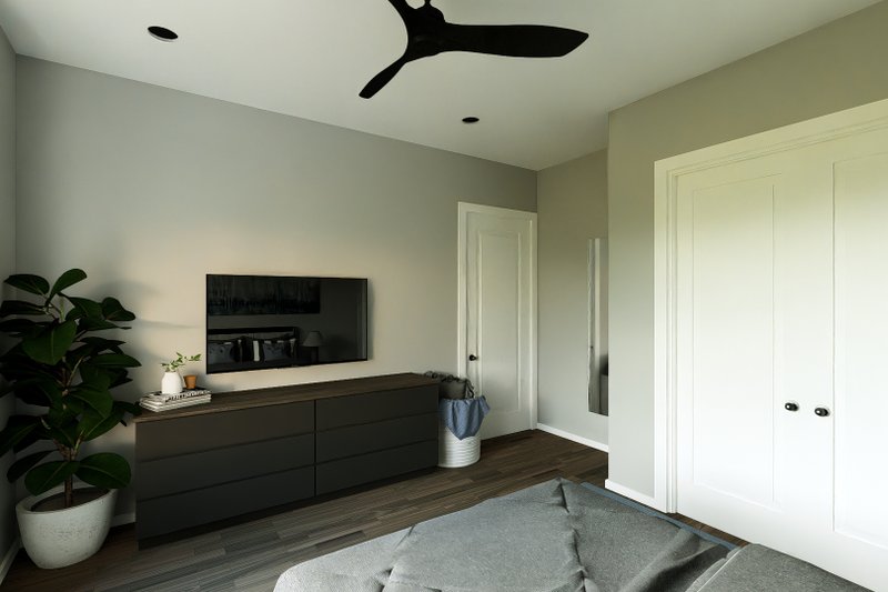 House Blueprint - Interior - Bedroom 1 for Barndominium House Plan #1064-455 - 3 bed, 2.5 bath