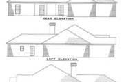 Traditional Style House Plan - 4 Beds 2 Baths 1926 Sq/Ft Plan #17-1032 