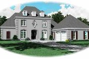 Traditional Style House Plan - 3 Beds 2.5 Baths 3543 Sq/Ft Plan #81-348 