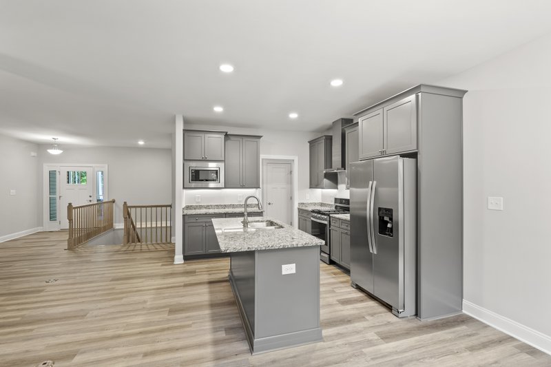 Home Plan - Interior - Kitchen 2 for Craftsman House Plan #20-2323 - 3 bed, 2 bath
