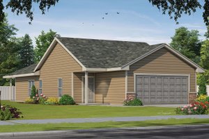 Traditional Exterior - Front Elevation Plan #20-2342