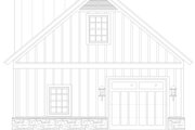 Country Style House Plan - 0 Beds 0 Baths 716 Sq/Ft Plan #932-1311 