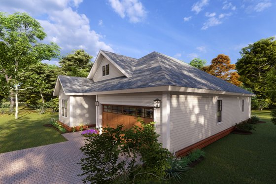 Exterior - Other Elevation for Cottage House Plan #513-2194 - 3 bed, 2 bath