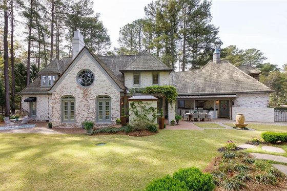 Exterior - Outdoor Living for European House Plan #137-226 - 4 bed, 3 bath