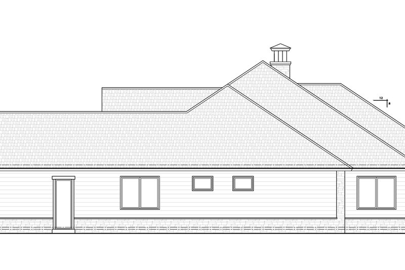 House Plan Design - Exterior - Other Elevation for Craftsman House Plan #938-119 - 3 bed, 3.5 bath