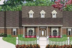 Traditional Exterior - Front Elevation Plan #62-108