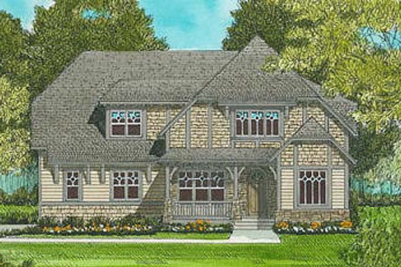 Home Plan - Craftsman Exterior - Front Elevation Plan #413-102