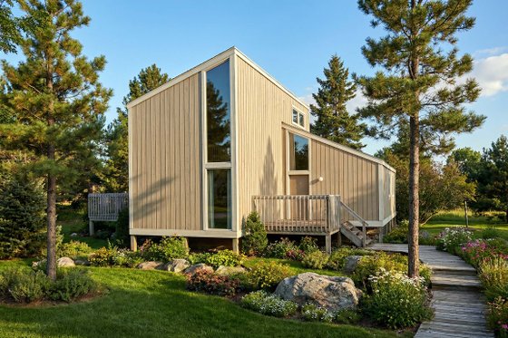 Exterior - Other Elevation 1 for Contemporary House Plan #312-543 - 2 bed, 2 bath