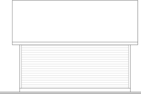 Exterior - Rear Elevation for Farmhouse House Plan #23-2744, 0 bath