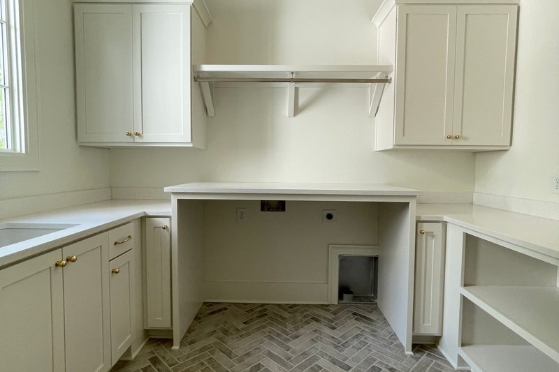 Architectural House Design - Interior - Laundry for Farmhouse House Plan #437-129 - 3 bed, 3.5 bath