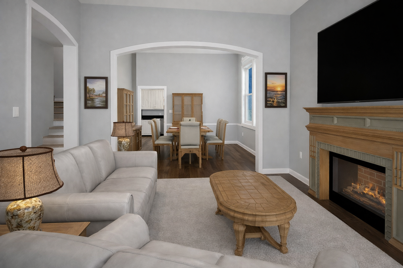 Architectural House Design - Interior - Other 13 for Traditional House Plan #1060-444 - 4 bed, 3.5 bath
