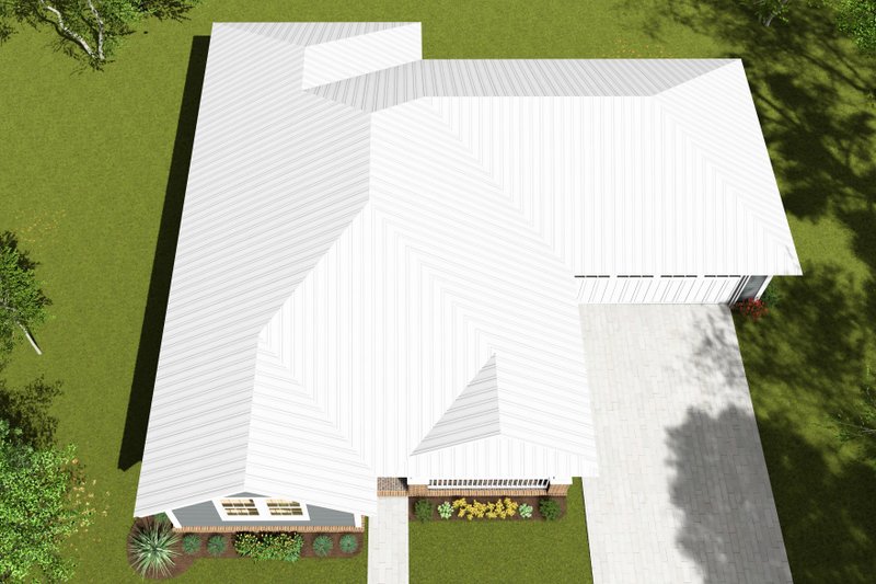 Home Plan - Exterior - Other Elevation 4 for Cottage House Plan #513-2044 - 3 bed, 2 bath