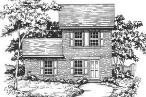 Traditional Exterior - Front Elevation Plan #30-191
