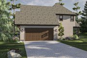 Tudor Style House Plan - 3 Beds 2.5 Baths 1985 Sq/Ft Plan #455-368 