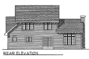 Traditional Style House Plan - 3 Beds 2.5 Baths 1791 Sq/Ft Plan #70-202 