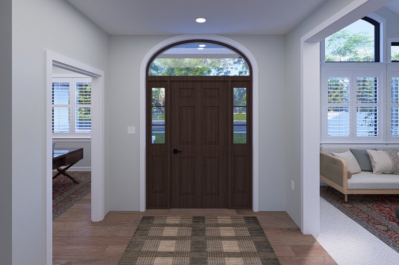 Architectural House Design - Interior - Entry 1 for Traditional House Plan #1060-346 - 3 bed, 2.5 bath