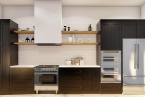 Interior - Kitchen 1 for Modern House Plan #923-198 - 3 bed, 3 bath