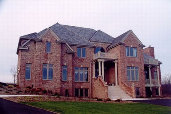 Exterior - Other Elevation for European House Plan #119-240 - 4 bed, 3.5 bath