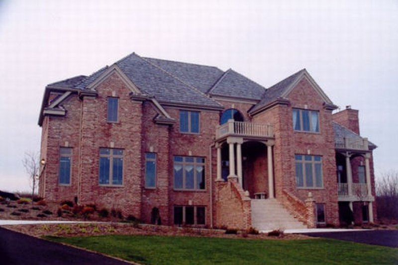 Dream House Plan - Exterior - Other Elevation for European House Plan #119-240 - 4 bed, 3.5 bath