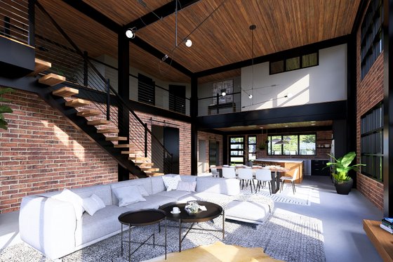 Interior - Other 1 for Barndominium House Plan #1064-372 - 3 bed, 3 bath