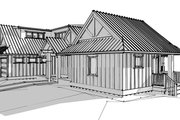 Craftsman Style House Plan - 2 Beds 2.5 Baths 2048 Sq/Ft Plan #1101-38 