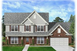 Traditional Exterior - Front Elevation Plan #329-363