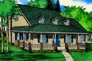 Country Style House Plan - 3 Beds 2.5 Baths 2231 Sq/Ft Plan #405-122 