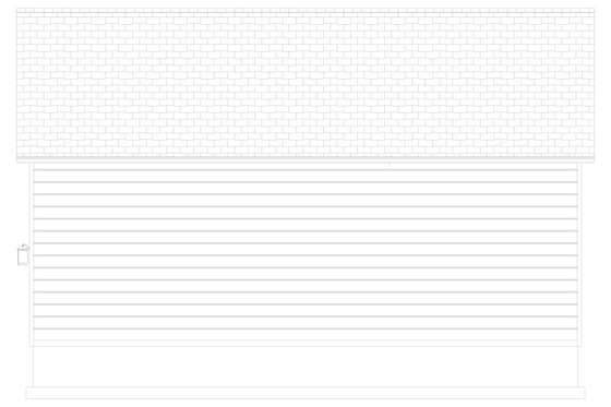 Exterior - Rear Elevation 3 for Farmhouse House Plan #1060-392, 0 bath