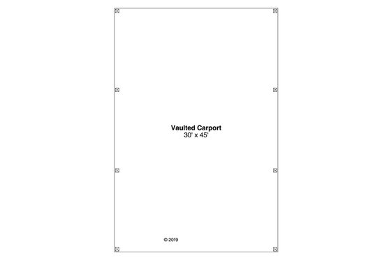 Floor Plan - Main Floor for Traditional House Plan #124-1156, 0 bath