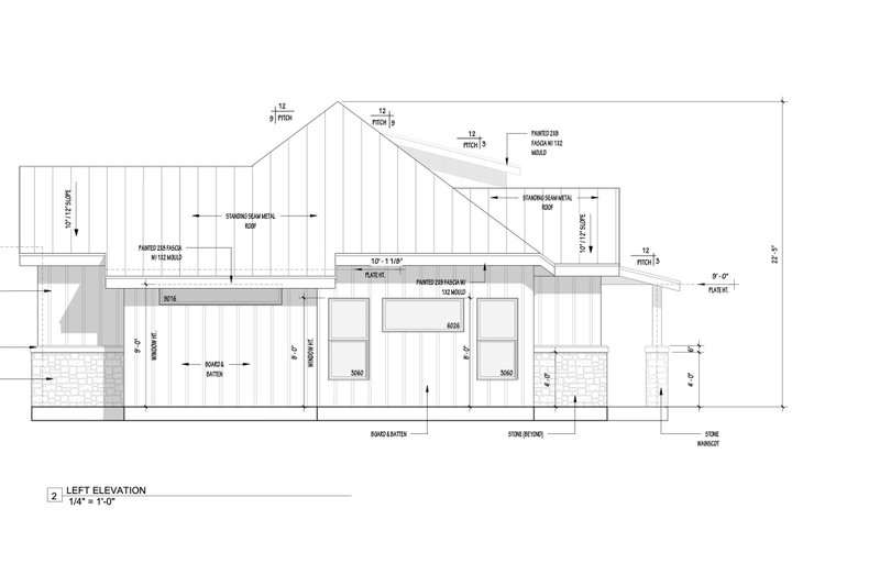 Home Plan - Exterior - Other Elevation 1 for Ranch House Plan #1110-11 - 3 bed, 3 bath