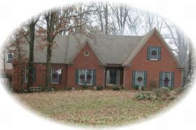 Exterior - Front Elevation 2 for European House Plan #81-870 - 3 bed, 2 bath