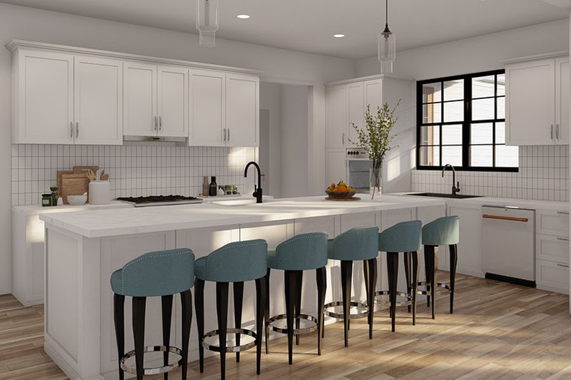 House Plan Design - Interior - Kitchen for Farmhouse House Plan #923-281 - 4 bed, 3.5 bath